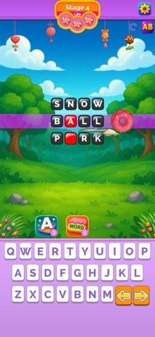 A Word Chain Game iPhone screenshot