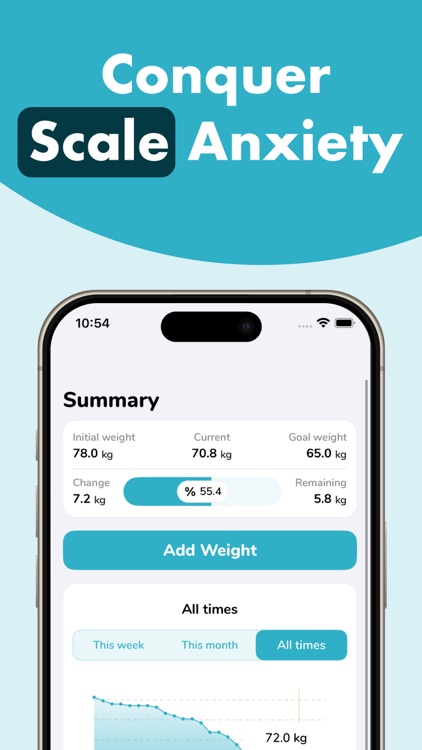 Weight Tracker & BMI - WTrack screenshot-5