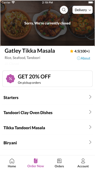 Gatley Tikka Masala Screenshot