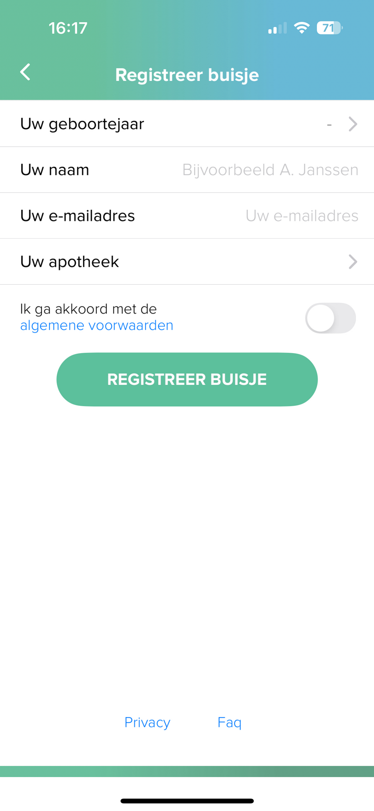 DNA-test voor BENU klanten
