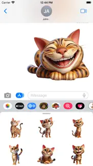 How to cancel & delete happy bengal cat stickers 2