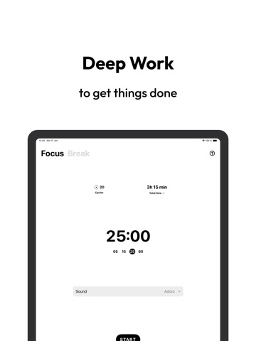 Onrise: Habit Tracker & Focus iPad screenshot
