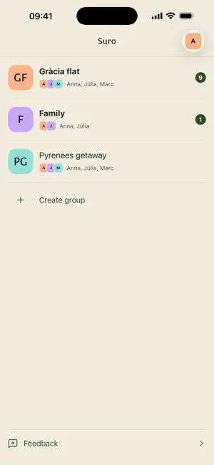 Suro: Shared Plans screenshot 2