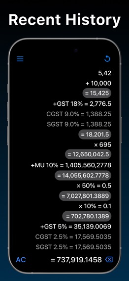 GST Calculatorのおすすめ画像6