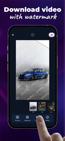Watermark maker - Tomark iPhone screenshot