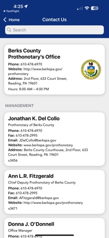 Berks County Prothonotary Screenshot 2 of 3