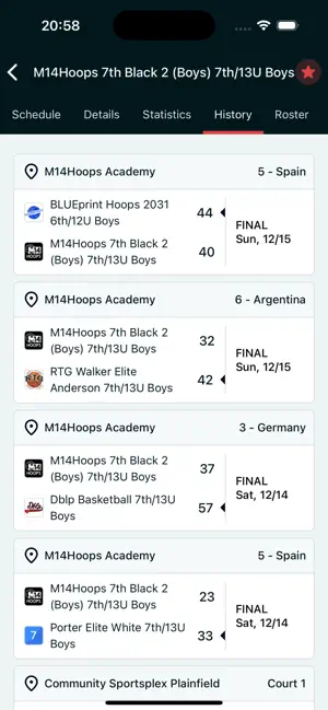 United Hoops Network screenshot 4