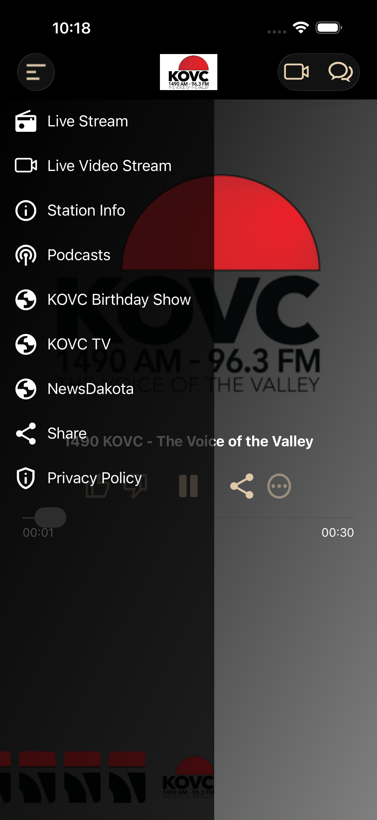 KOVC The Voice of the Valley screenshot 3