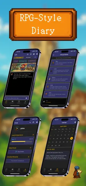 RPG Diary - AI Chat Journal screenshot 1