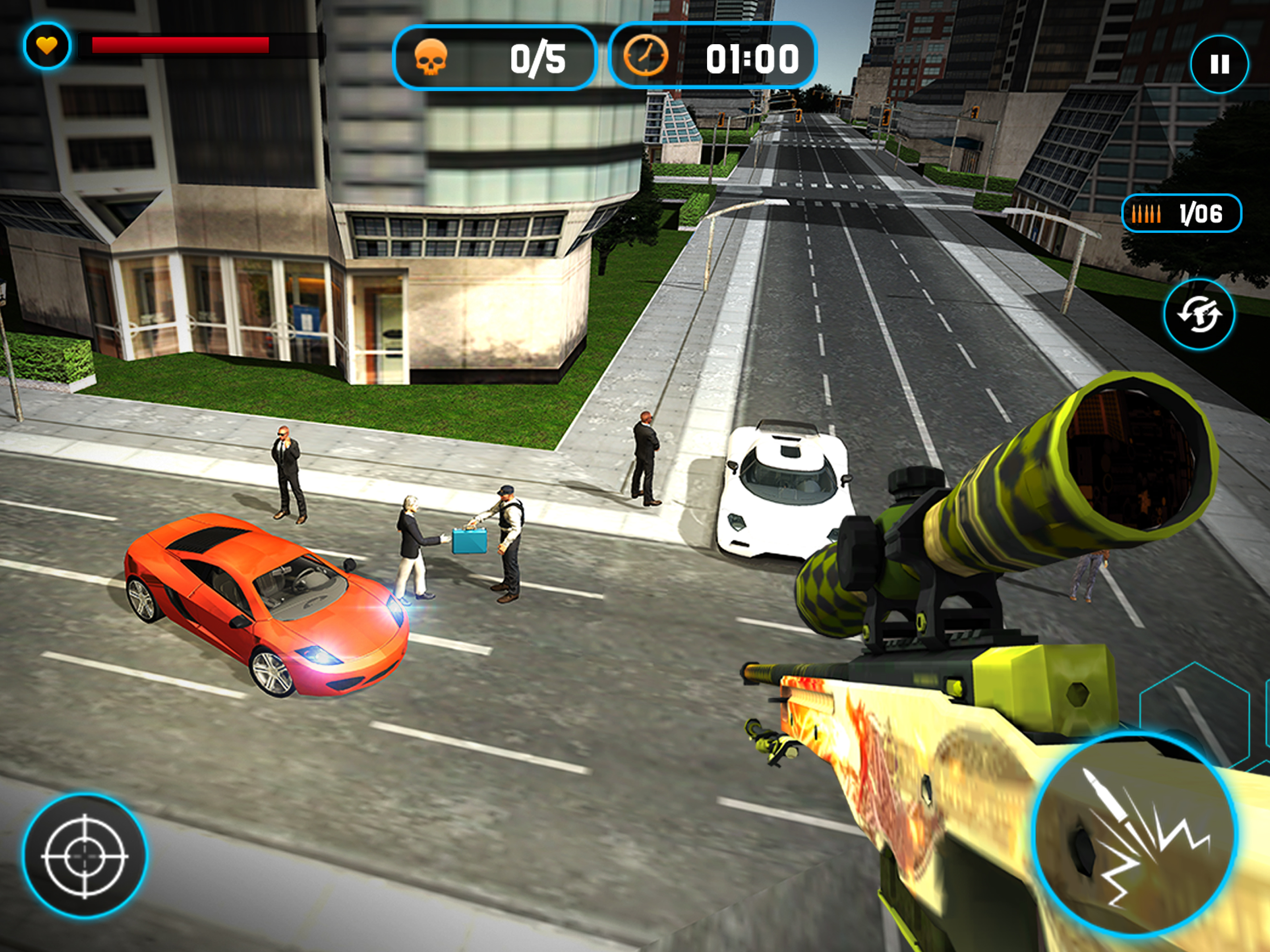 City Sniper Warrior FPS Army