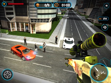 City Sniper Warrior FPS Army iPad screenshot
