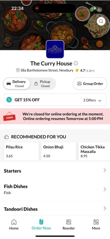 The Curry House Screenshot 2 of 4
