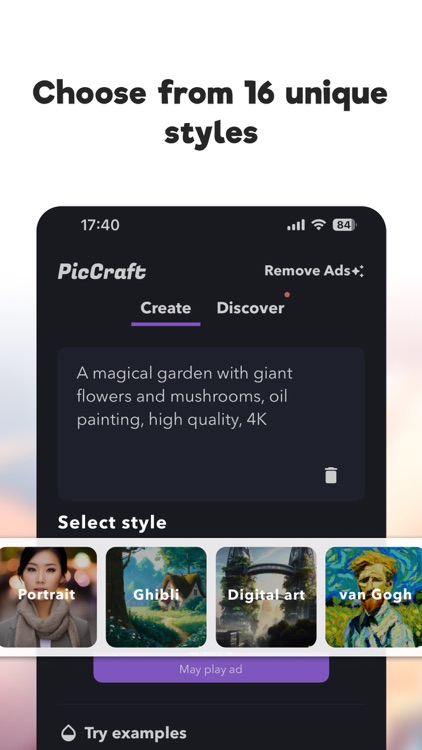 PicCraft - AI Image Creator