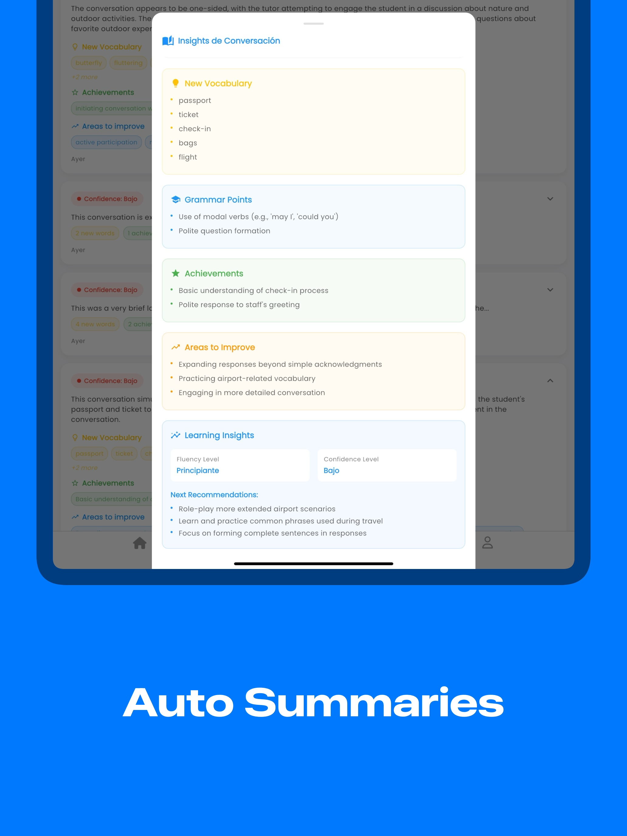 Fluenzy: AI English Tutor