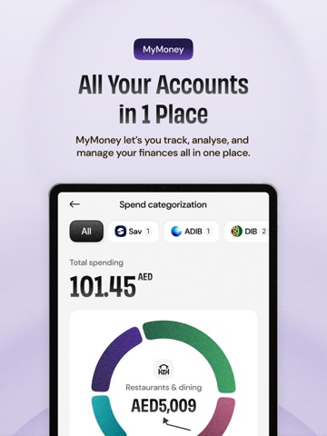 Sav- All-in-One Money App iPad screenshot 3