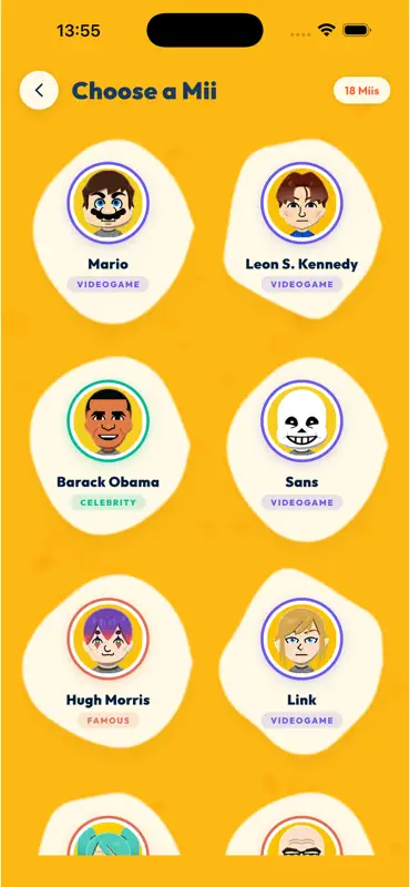 Tomodachi Miis Ideas screenshot 3 of 3