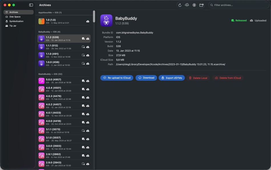 #1. ArchiveManager (macOS) Με: Oleg Mueller