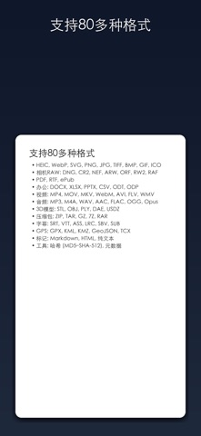 Formattery: 文件格式转换器 screenshot