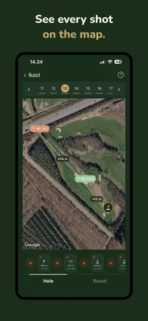 AcuoGolf: Strokes Gained screenshot 1