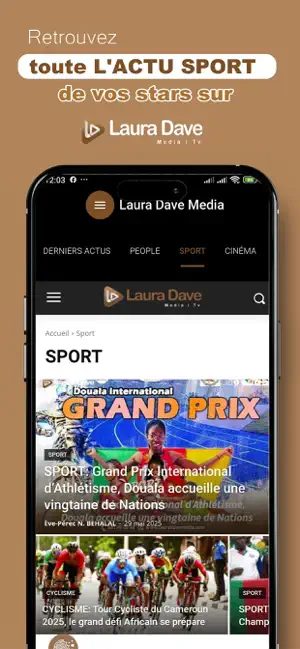 Laura Dave Média screenshot 3
