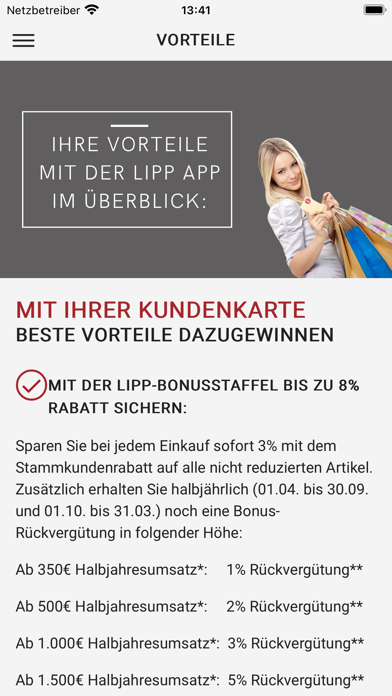 Mode Lipp Schuhe Screenshot