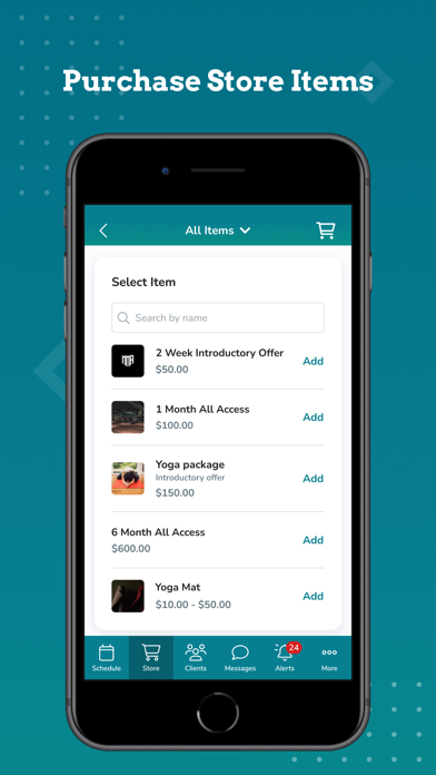 WellnessLiving Elevate Screenshot