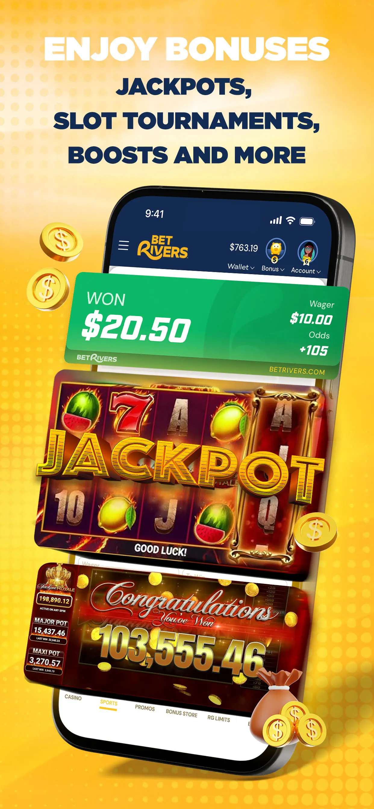 BetRivers: Casino & Sportsbook screenshot 5