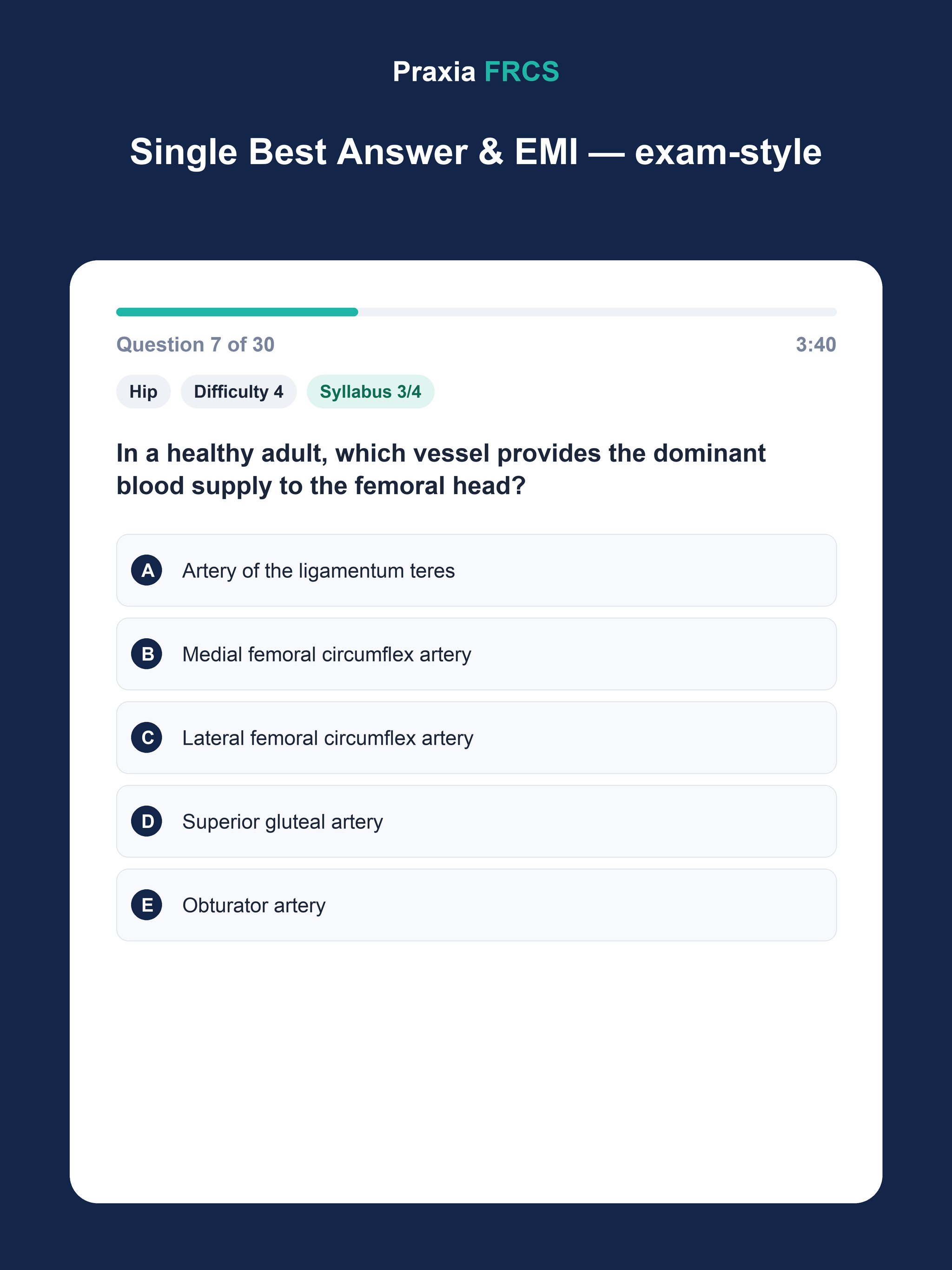 Praxia FRCS screenshot 6
