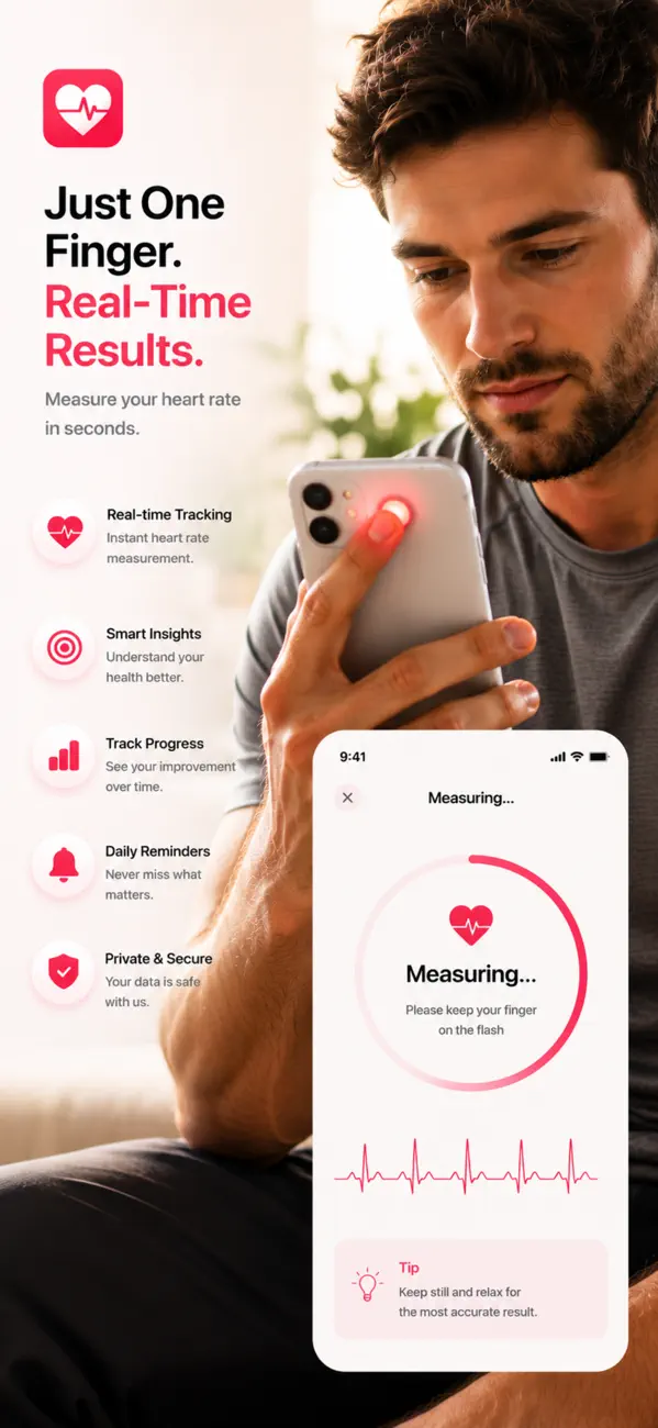 Pulse: Heart Rate Journal screenshot