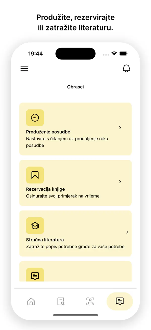 Screenshot #1 pour Gradska knjižnica Čazma