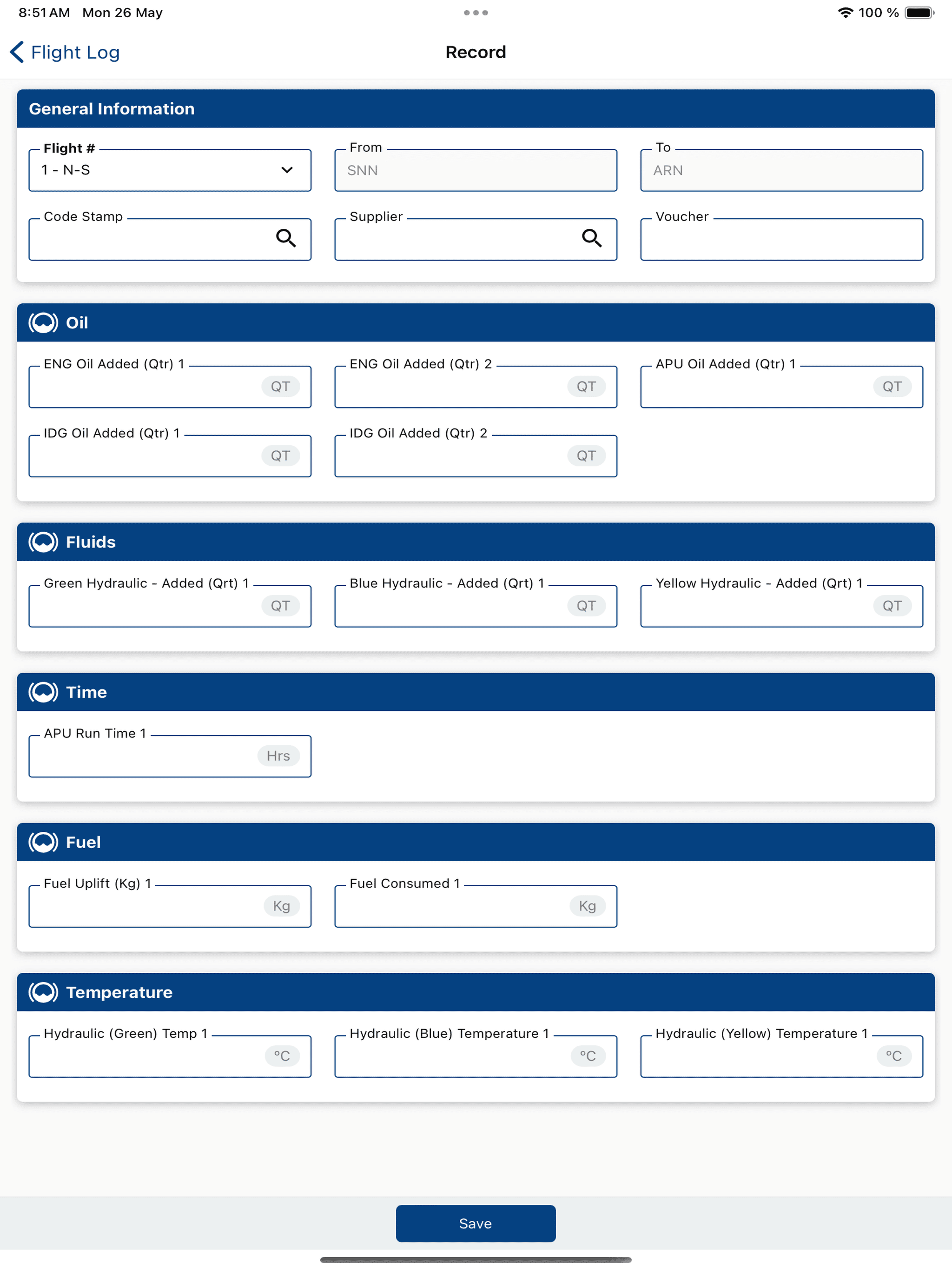Mobile SeaLog