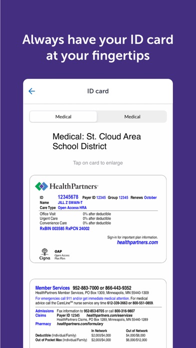 HealthPartners® iPhone screenshot 6 - Health & Fitness app