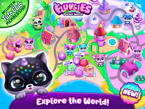 Screenshot #4 pour Fluvsies Pocket World