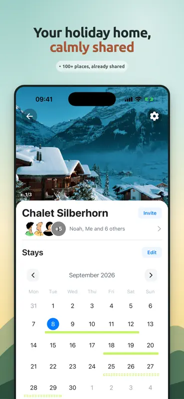 Casana: Holiday Home Calendar screenshot 1 of 5