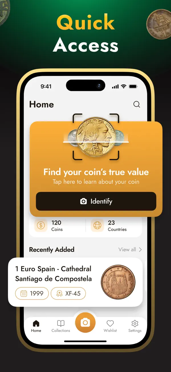#5. Coin Identifier: Value Checker (iOS) Ved: DreamTeam Apps