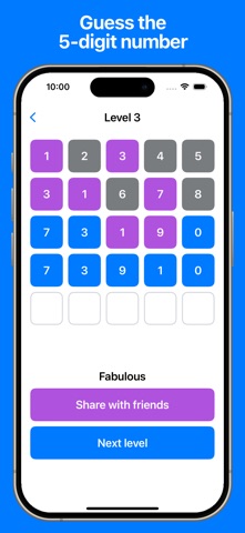 NumGuess: Number Guess Puzzle Screenshot 3 of 7