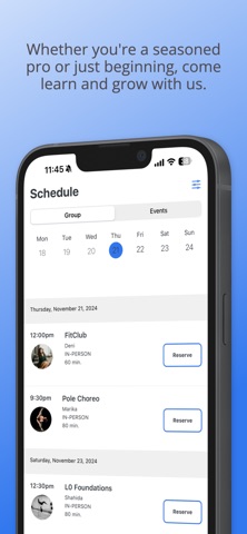 Elevar Pole & Fitness screenshot