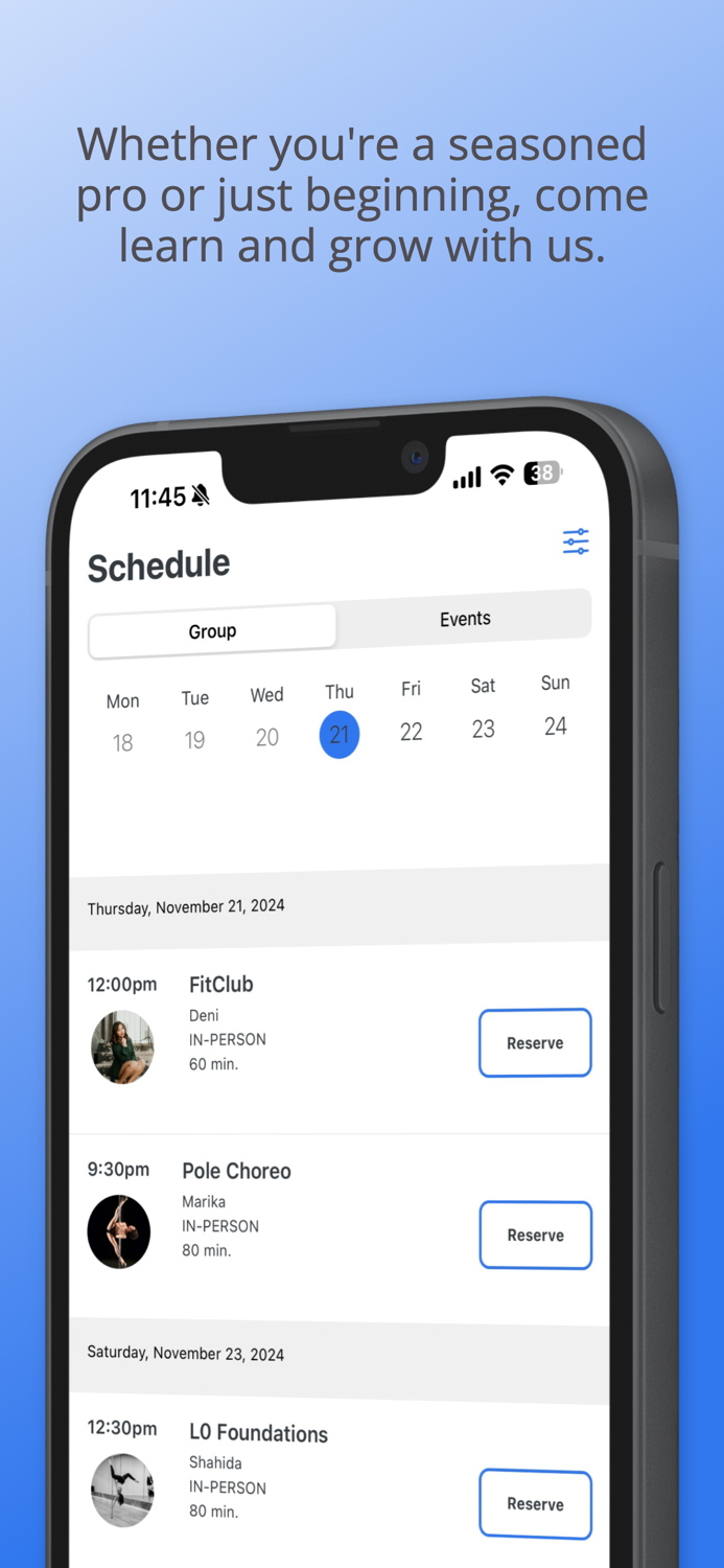 Elevar Pole  Fitness