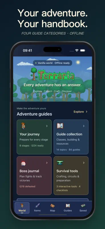 Handbook for Terraria screenshot 1 of 9
