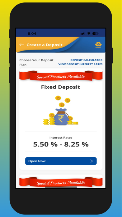 IndSMART IndianBank Mobile App Screenshot