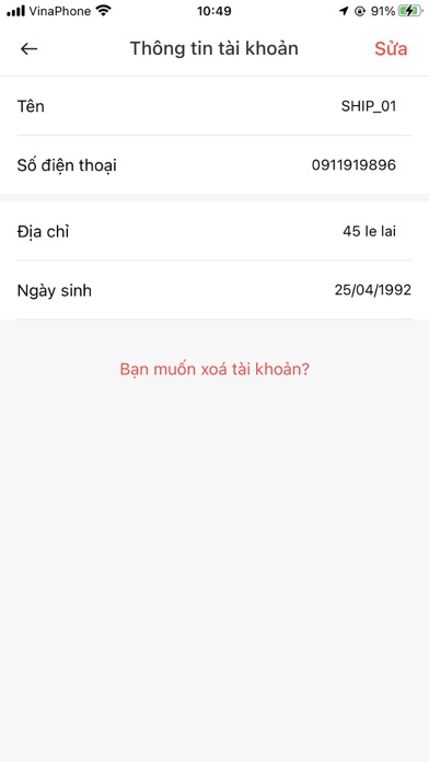 Ship Nội Thành Screenshot