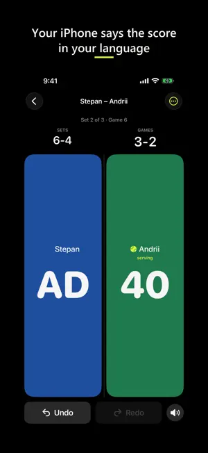 Deuce Tap: Tennis Score Keeper screenshot 3