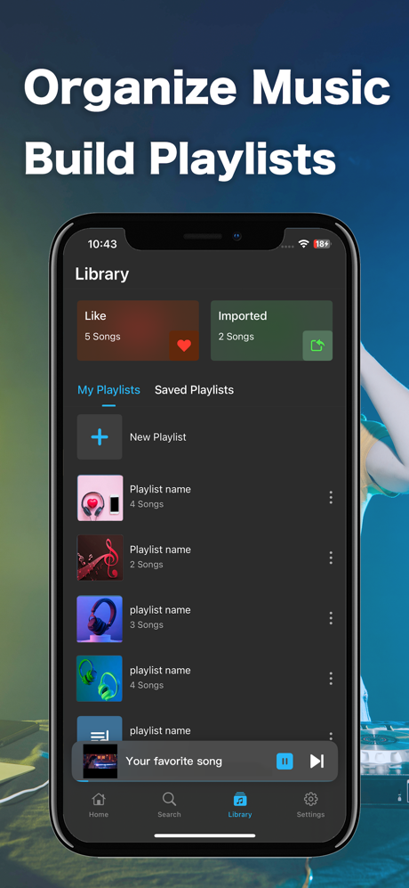 Dig Music-Offline Player & MP3 screenshot 4