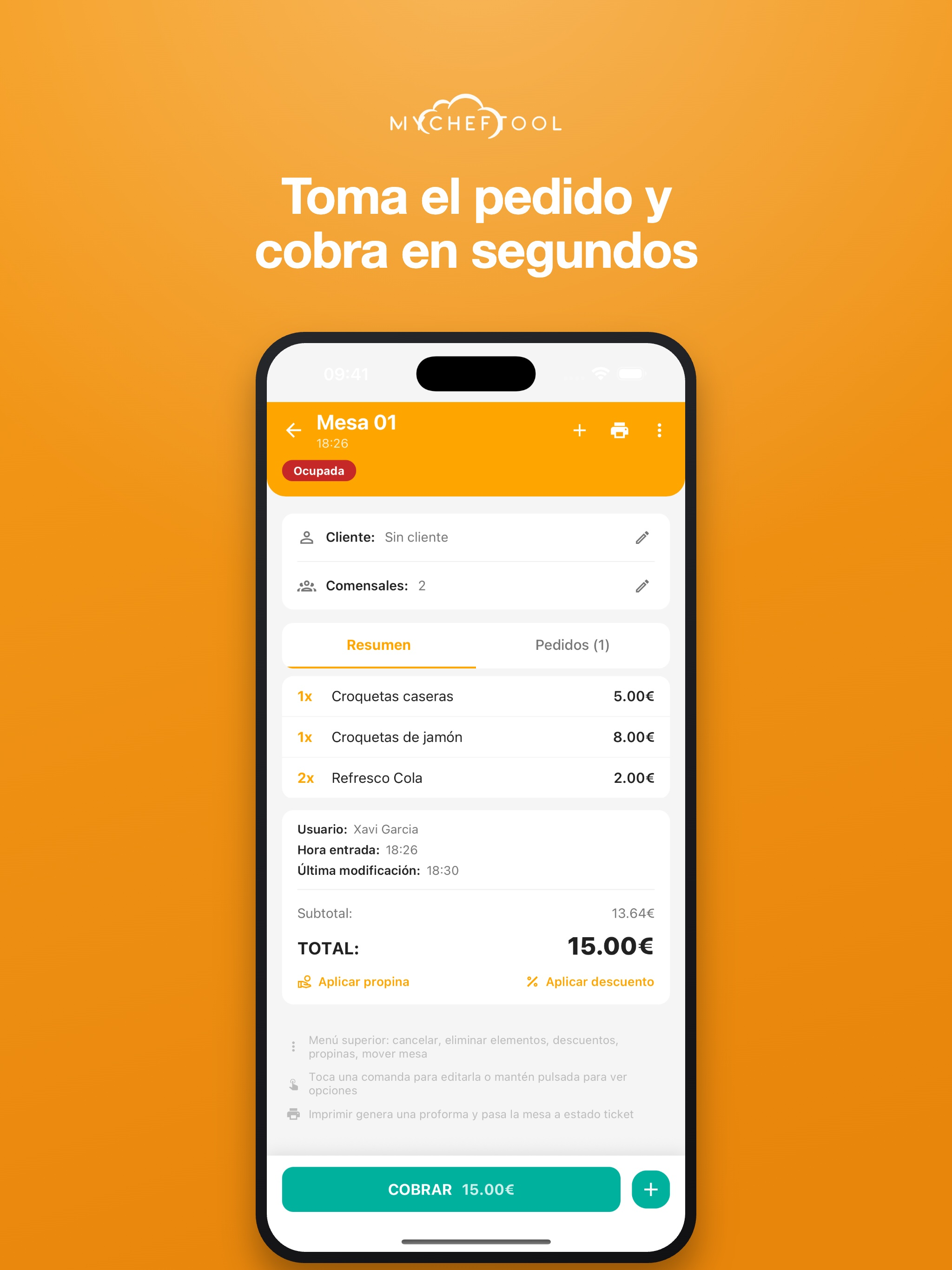 MyChefTool Comandero screenshot 5