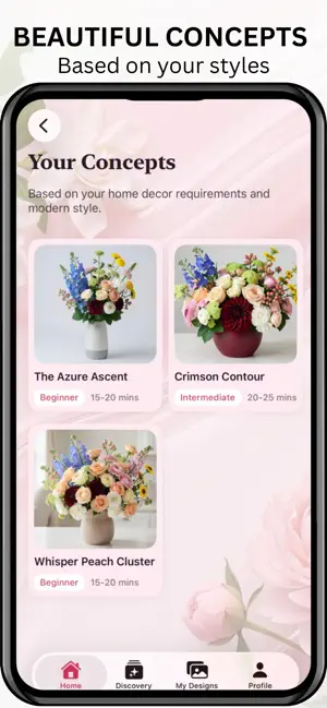 PetalPerfect: AI Floral Design screenshot 2