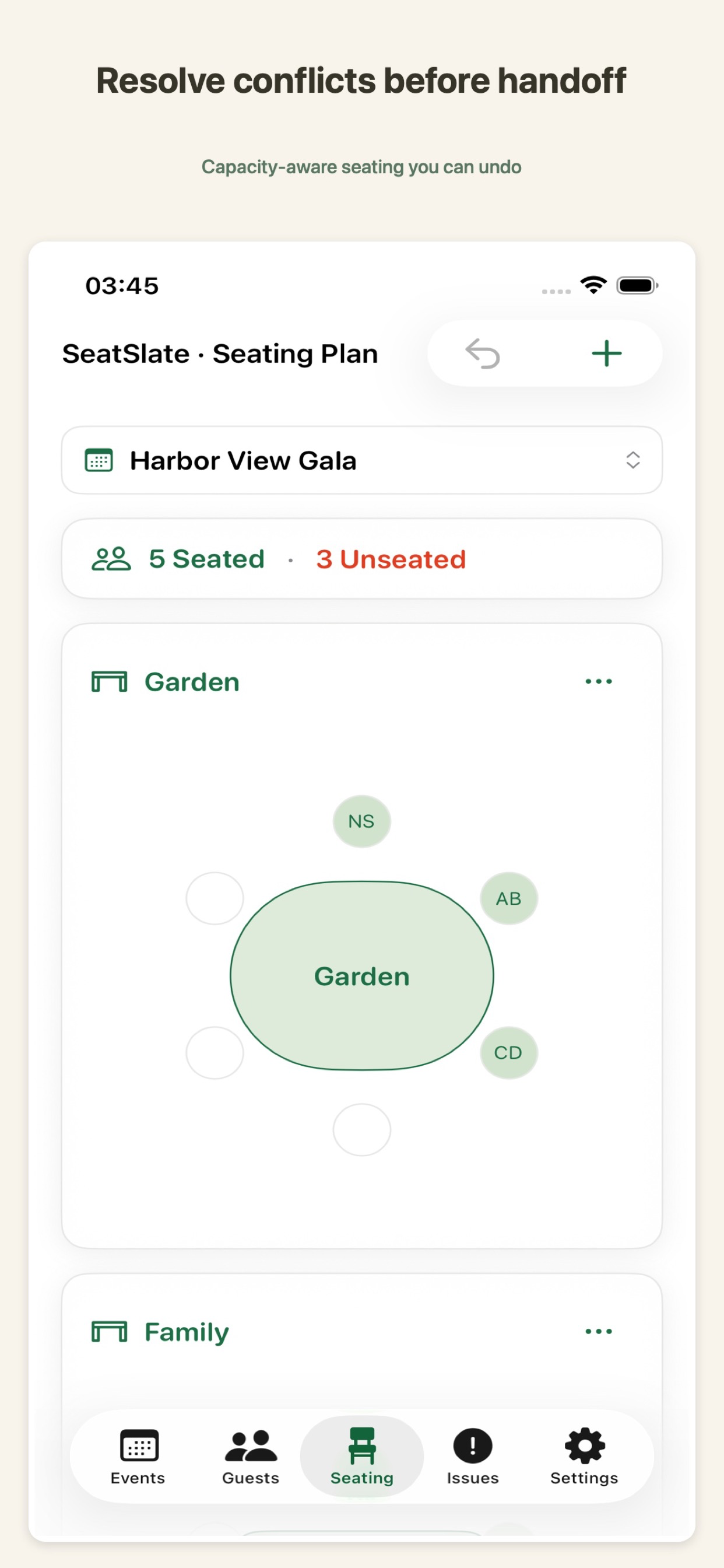 SeatSlate · Seating Plan screenshot 3