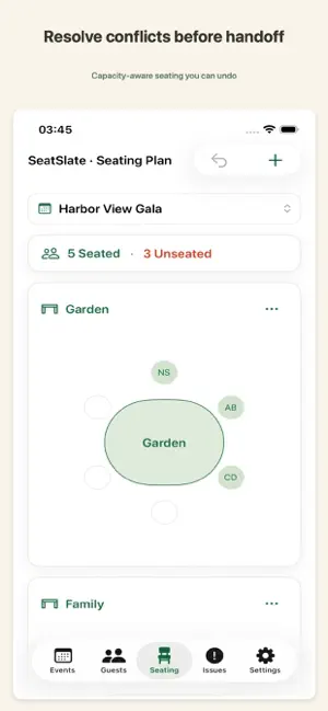 SeatSlate · Seating Plan screenshot 3
