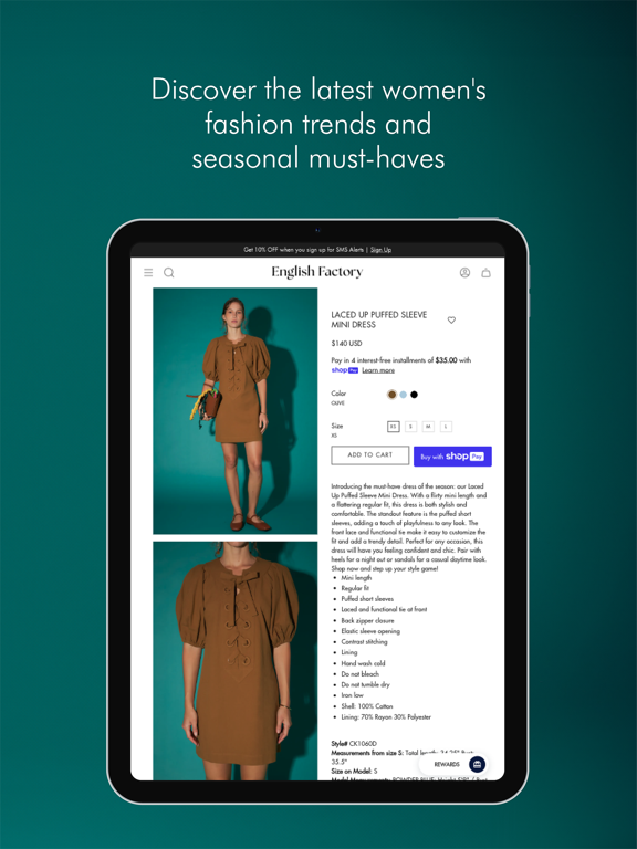 English Factory iPad screenshot 5 - Shopping app