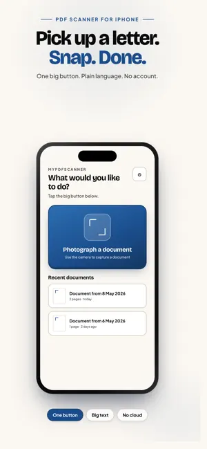 MyPDFScanner: Document Scan screenshot 1
