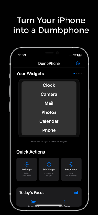 Dumbphone : Limit Distractions Screenshot 1 of 5